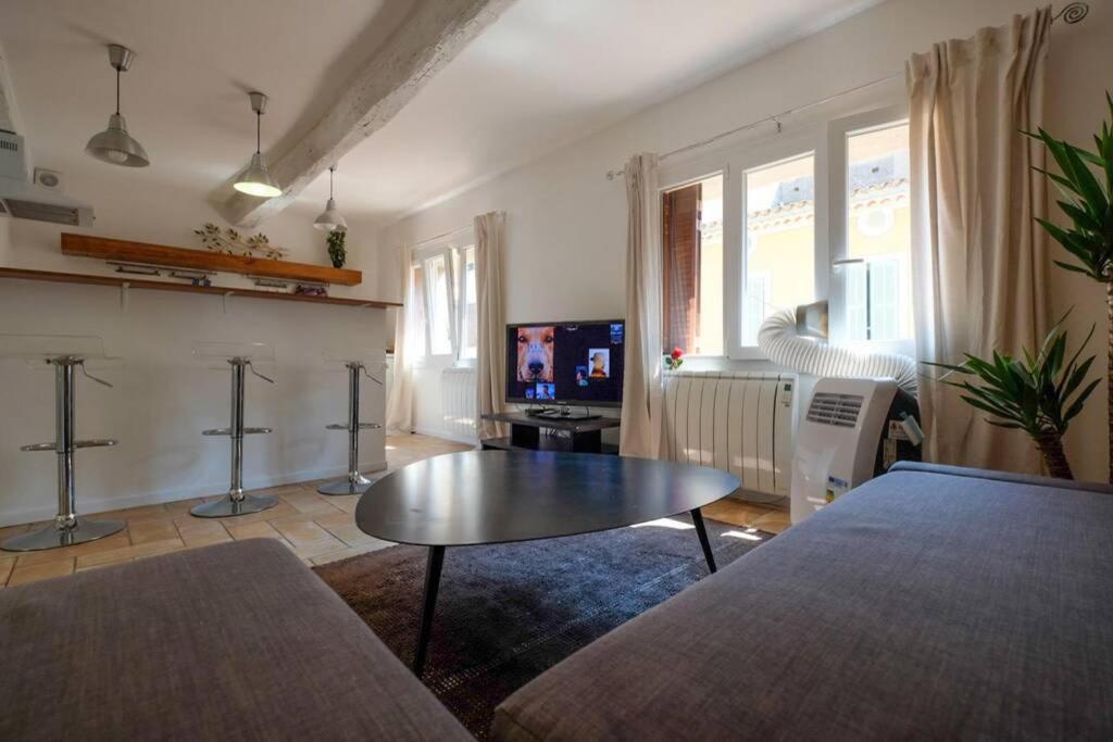 Appartement Centre Ville St Maxime, Plage A Pied Sainte-Maxime Bagian luar foto